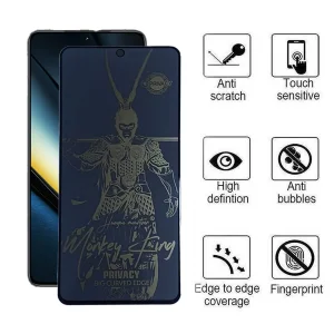 محافظ صفحه نمایش اپیکوی مدل wukong privacy مناسب برای گوشی موبایل شیائومی Poco F6 Pro/ Poco F6/ Redmi Turbo 3
