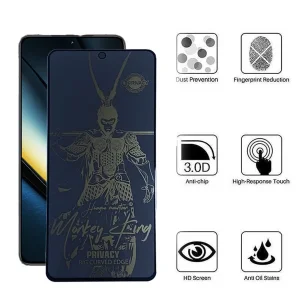 محافظ صفحه نمایش اپیکوی مدل wukong privacy مناسب برای گوشی موبایل شیائومی Poco F6 Pro/ Poco F6/ Redmi Turbo 3