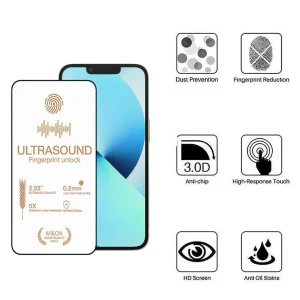 محافظ صفحه نمایش اپیکوی مدل UltraSound مناسب برای گوشی موبایل اپل iPhone 16e /14 /13 /13 Pro