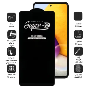 محافظ صفحه نمایش اپیکوی مدل Super 5D مناسب برای گوشی موبایل  سامسونگ Galaxy M52 / M51 / A71 / A81 / A91 / M62 / F62 / S10 Lite / Note 10 Lite