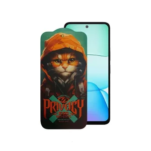 محافظ صفحه نمایش حریم شخصی اپیکوی مدل Hoodie Cat مناسب برای گوشی موبایل شیائومی Redmi 13 5G/ 13 4G / 12 4G / Poco M6 4G/ Redmi Note 13R