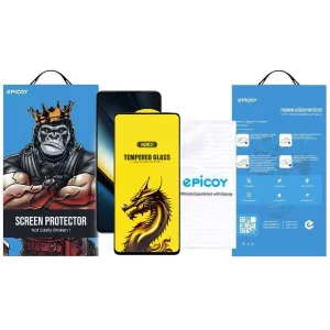 محافظ صفحه نمایش اپیکوی مدل Golden Dragon مناسب برای گوشی موبایل شیائومی Redmi Note 12 Turbo/ Note 12 Pro 5G/ Note 12 Explorer/ Note 12 Discovery/ Note 12 Pro Speed
