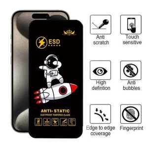 محافظ صفحه نمایش اپیکوی مدل Spaceship مناسب برای گوشی موبایل اپل iPhone 15 Pro Max