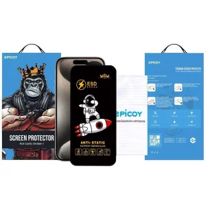 محافظ صفحه نمایش اپیکوی مدل Spaceship مناسب برای گوشی موبایل اپل iPhone 15 Pro Max