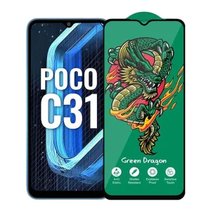 محافظ صفحه نمایش اپیکوی مدل Green Dragon ExplosionProof مناسب برای گوشی موبایل شیائومی Poco C31