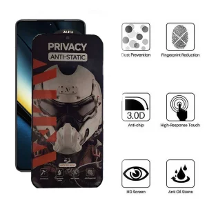 محافظ صفحه نمایش حریم شخصی اپیکوی مدل Alpha مناسب برای گوشی موبایل شیائومی Poco F6 Pro/ Poco F6/ Redmi Turbo 3