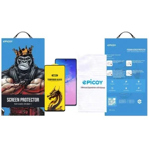 محافظ صفحه نمایش اپیکوی مدل Golden Dragon مناسب برای گوشی موبایل سامسونگ Galaxy M62/F62/F54/Note10 Lite/S10 Lite