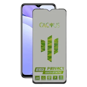 محافظ صفحه نمایش حریم شخصی اپیکوی مدل Cactus-ESD-Privacy مناسب برای گوشی موبایل شیائومی Redmi Note 9 4G / Note 8 Pro / 9 Power / 9 Prime / 9 / 10A