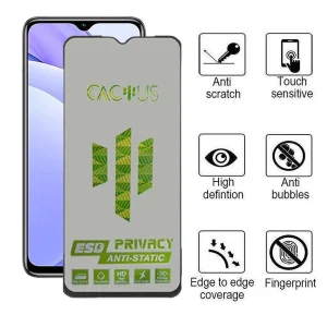 محافظ صفحه نمایش حریم شخصی اپیکوی مدل Cactus-ESD-Privacy مناسب برای گوشی موبایل شیائومی Redmi Note 9 4G / Note 8 Pro / 9 Power / 9 Prime / 9 / 10A