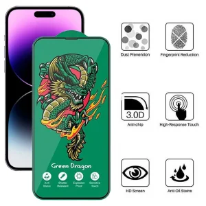 محافظ صفحه نمایش اپیکوی مدل Green Dragon ExplosionProof مناسب برای گوشی موبایل اپل iPhone 14 Pro Max