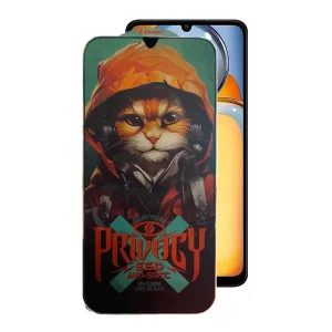 محافظ صفحه نمایش حریم شخصی اپیکوی مدل Hoodie Cat مناسب برای گوشی موبایل شیائومی Redmi 13C/ Poco C65