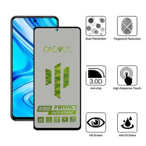 محافظ صفحه نمایش حریم شخصی اِپیکوی مدل Cactus-ESD-Privacy مناسب برای گوشی موبایل شیائومی Redmi Note 9 Pro Max / Note 9 Pro 5G / Note 9 Pro / Note 9 Pro (India) / Note 9S / Note 10 Lite