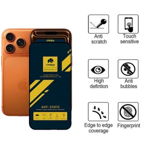 محافظ صفحه نمایش اپیکوی مدل Chelipa Anti-Static مناسب برای گوشی موبایل اپل iPhone 17 Pro Max