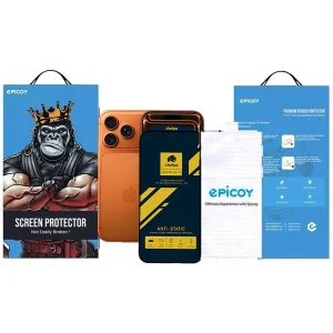 محافظ صفحه نمایش اپیکوی مدل Chelipa Anti-Static مناسب برای گوشی موبایل اپل iPhone 17 Pro Max