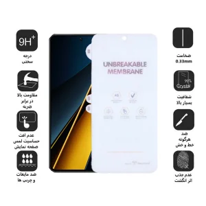 محافظ صفحه نمایش مات اپیکوی مدل Hydrogel-Matte مناسب برای گوشی موبایل شیائومی Xiaomi Poco X6 Pro/ X6/ M6 Pro