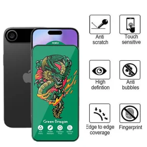 محافظ صفحه نمایش اپیکوی مدل Green Dragon ExplosionProof مناسب برای گوشی موبایل اپل iPhone 17 Air