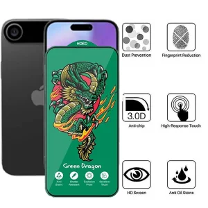 محافظ صفحه نمایش اپیکوی مدل Green Dragon ExplosionProof مناسب برای گوشی موبایل اپل iPhone 17 Air