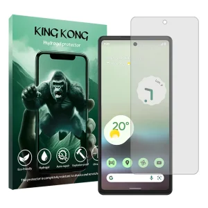 محافظ صفحه نمایش شفاف کینگ کونگ مدل Tough مناسب برای گوشی موبایل گوگل Pixel 6a