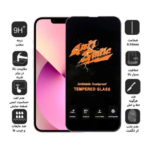 محافظ صفحه نمایش اِپیکوی مدل Antistatic Dustproof مناسب برای گوشی موبایل اپل iPhone 13 mini