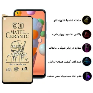 محافظ صفحه نمایش سرامیکی مات اپیکوی مدل BodyGuard مناسب برای گوشی موبایل سامسونگ Galaxy A11/M11