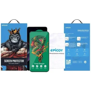 محافظ صفحه نمایش اپیکوی مدل Green Dragon ExplosionProof مناسب برای گوشی موبایل شیائومی Poco X7 Pro / X6 Pro / Redmi Note 14 / turbo 4