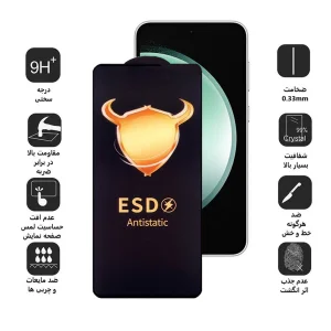 محافظ صفحه نمایش اپیکوی مدل Golden ESD مناسب برای گوشی موبایل سامسونگ Galaxy S23 FE/ A54