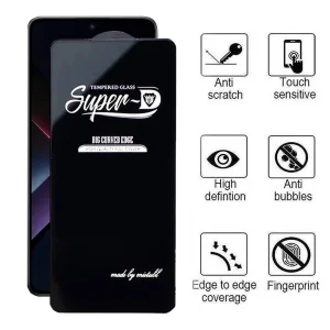 محافظ صفحه نمایش اپیکوی مدل Super 5D مناسب برای گوشی موبایل شیائومی Poco X7 Pro / X6 Pro / Redmi Note 14 / Turbo 4