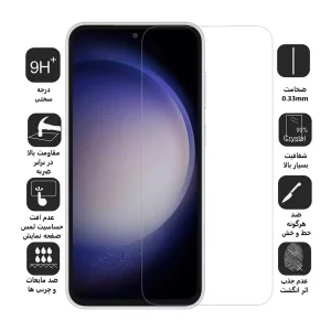 محافظ صفحه نمایش اِپیکوی مدل Clear Pro مناسب برای گوشی موبایل سامسونگ Galaxy S23 FE / A54