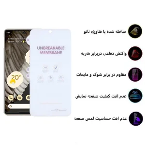 محافظ صفحه نمایش مات اپیکوی مدل Hydrogel-Matte مناسب برای گوشی موبایل گوگل Pixel 7 Pro