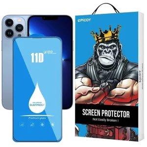 محافظ صفحه نمایش 11D اپیکوی مدل Blue ESD مناسب برای گوشی موبایل اپل iPhone 13 Pro Max/ 14 Plus
