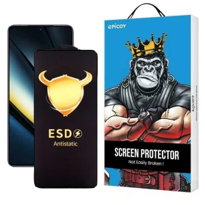 محافظ صفحه نمایش اپیکوی مدل Golden ESD مناسب برای گوشی موبایل شیائومی Poco F6 Pro/ Poco F6/ Redmi Turbo 3