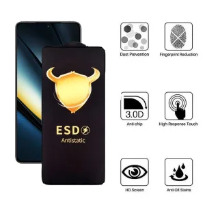 محافظ صفحه نمایش اپیکوی مدل Golden ESD مناسب برای گوشی موبایل شیائومی Poco F6 Pro/ Poco F6/ Redmi Turbo 3