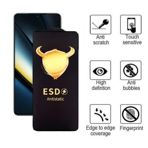محافظ صفحه نمایش اپیکوی مدل Golden ESD مناسب برای گوشی موبایل شیائومی Poco F6 Pro/ Poco F6/ Redmi Turbo 3