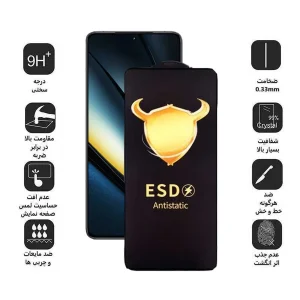 محافظ صفحه نمایش اپیکوی مدل Golden ESD مناسب برای گوشی موبایل شیائومی Poco F6 Pro/ Poco F6/ Redmi Turbo 3