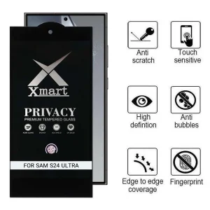 محافظ صفحه نمایش حریم شخصی اپیکوی مدل Xmart-Privacy Premium مناسب برای گوشی موبایل سامسونگ Galaxy S24 Ultra