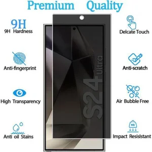 محافظ صفحه نمایش حریم شخصی اپیکوی مدل Xmart-Privacy Premium مناسب برای گوشی موبایل سامسونگ Galaxy S24 Ultra
