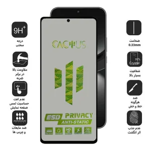 محافظ صفحه نمایش حریم شخصی اِپیکوی مدل Cactus-ESD-Privacy مناسب برای گوشی موبایل هوآوی Nova 12 / Nova 12 Lite / Nova 11 SE / Nova 10 SE