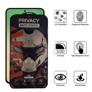 محافظ صفحه نمایش حریم شخصی اپیکوی مدل Alpha مناسب برای گوشی موبایل سامسونگ Galaxy A56/A36/S24 FE