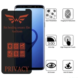 محافظ صفحه نمایش حریم شخصی اپیکوی مدل Nano-Privacy  مناسب برای گوشی موبایل سامسونگ Galaxy S9 Plus/S8 Plus