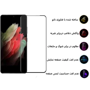 محافظ صفحه نمایش اپیکوی مدل Anti-Static مناسب برای گوشی موبایل سامسونگ Galaxy S21 Ultra
