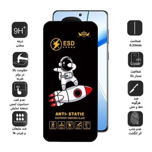 محافظ صفحه نمایش اپیکوی مدل Spaceship مناسب برای گوشی موبایل گوگل Pixel 8 Pro/ 7 Pro