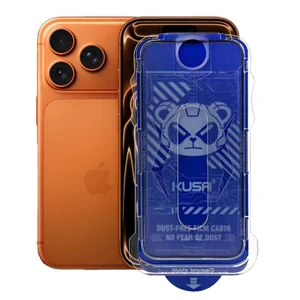 محافظ صفحه نمایش حریم شخصی اپیکوی مدل Kusa Easy install Kit مناسب برای گوشی موبایل اپل iPhone 17 Pro /17 / 16 Pro به همراه کیت نصب آسان