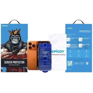 محافظ صفحه نمایش حریم شخصی اپیکوی مدل Kusa Easy install Kit مناسب برای گوشی موبایل اپل iPhone 17 Pro /17 / 16 Pro به همراه کیت نصب آسان