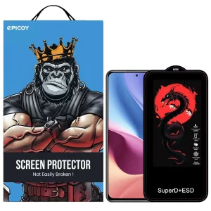 محافظ صفحه نمایش اپیکوی مدل Dragon ESD مناسب برای گوشی موبایل شیائومی Redmi K40 Pro Plus / K40 Pro / K40S / K40 Gaming / K40