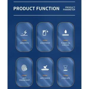 محافظ صفحه نمایش اپیکوی مدل Antistatic Dustproof مناسب برای گوشی موبایل شیائومی Poco X7 Pro / X6 Pro / Redmi Note 14 / Turbo 4
