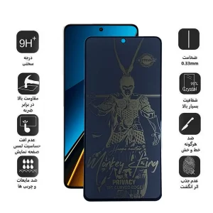 کاور اپیکوی مدل wukong privacy مناسب برای گوشی موبایل شیائومی Poco X6 Pro 5G/ X6 Neo/ M6 Pro 4G