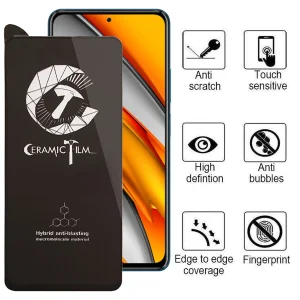 محافظ صفحه نمایش سرامیکی اپیکوی مدل CR7 مناسب برای گوشی موبایل شیائومی Poco F3 / Redmi K40 / K40 Pro/K40 Pro Plus / Mi 11i / Mi 11X / Mi 11X Pro