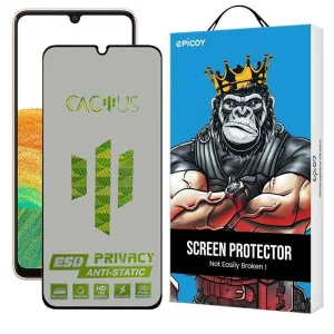 محافظ صفحه نمایش حریم شخصی اپیکوی مدل Cactus-ESD-Privacy مناسب برای گوشی  موبایل سامسونگ Galaxy A33 5G/A32 4G/A22 4G/A50/A50s/A31/A30