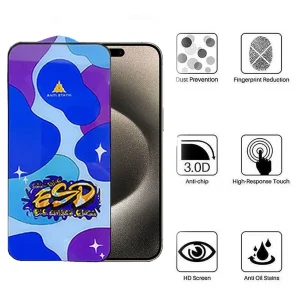 محافظ صفحه نمایش اپیکوی مدل Star ESD مناسب برای گوشی موبایل اپل iPhone 15 Pro Max