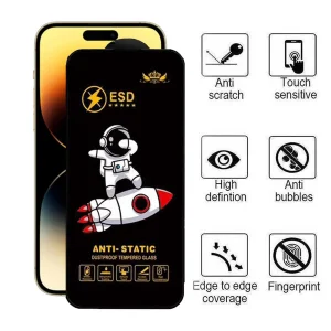 محافظ صفحه نمایش اپیکوی مدل Spaceship مناسب برای گوشی موبایل اپل iPhone 14 Pro